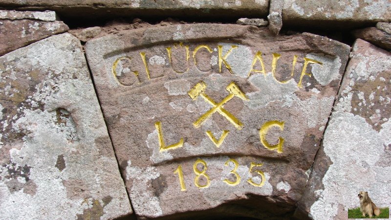 Ritterstein Nr. 022-1 Glückauf L.v.G. 1835.JPG - Ritterstein Nr.22 Glückauf L.v.G. 1835